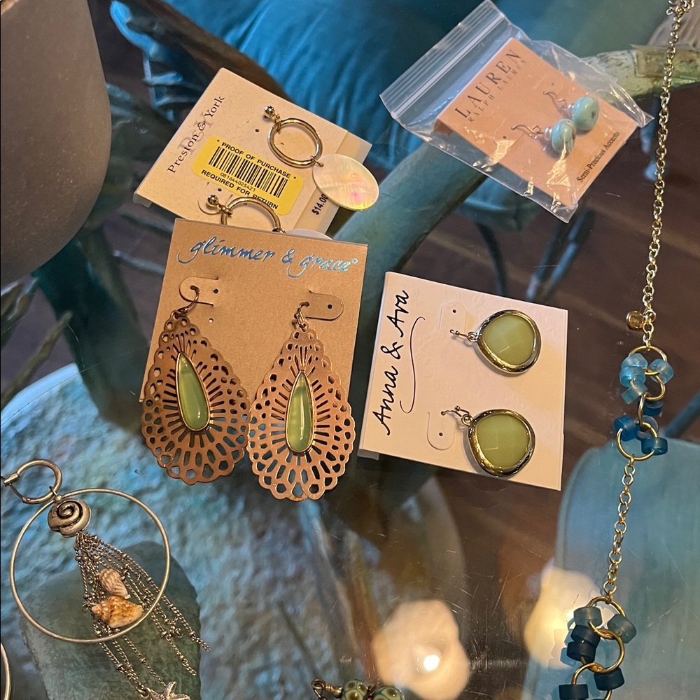 Multicolor Women’s Beaded Bracelet Stack - Turquo… - image 3